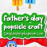 Popsicle Father's Day craft cover image