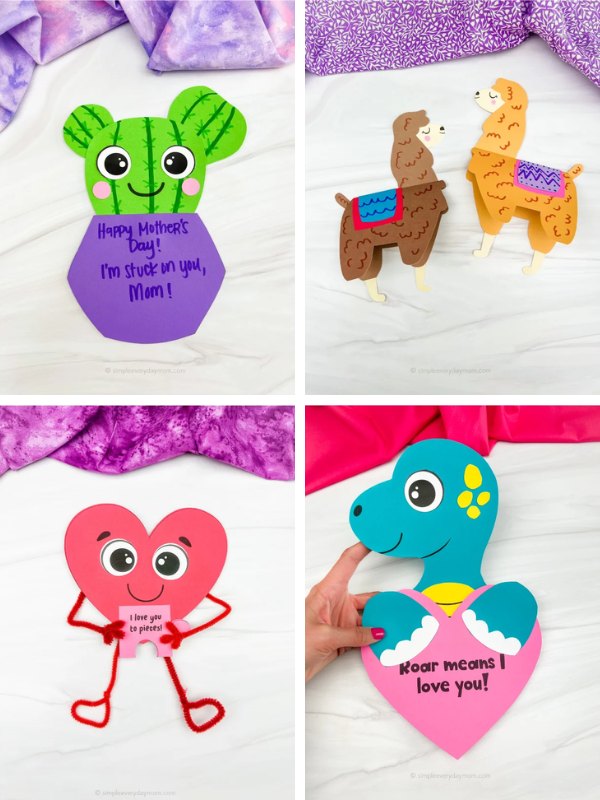 Mother's Day craft ideas image collage