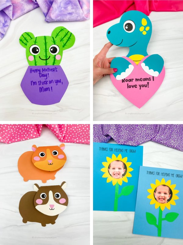 Mother's Day craft ideas image collage