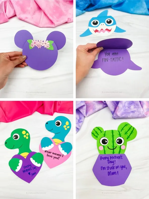 Mother's Day craft ideas for kids image collage
