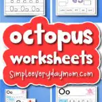 Octopus worksheets cover image
