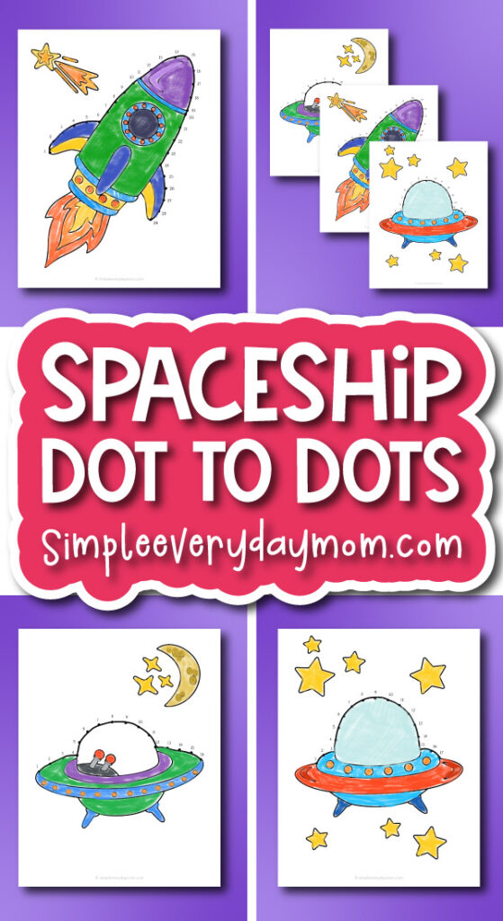 spaceship dot to dots cover image