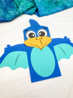 Dinosaur Puppet Craft For Kids [Free Template]