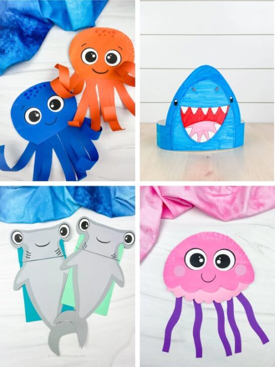 Free Printable Ocean Play Dough Mat For Kids
