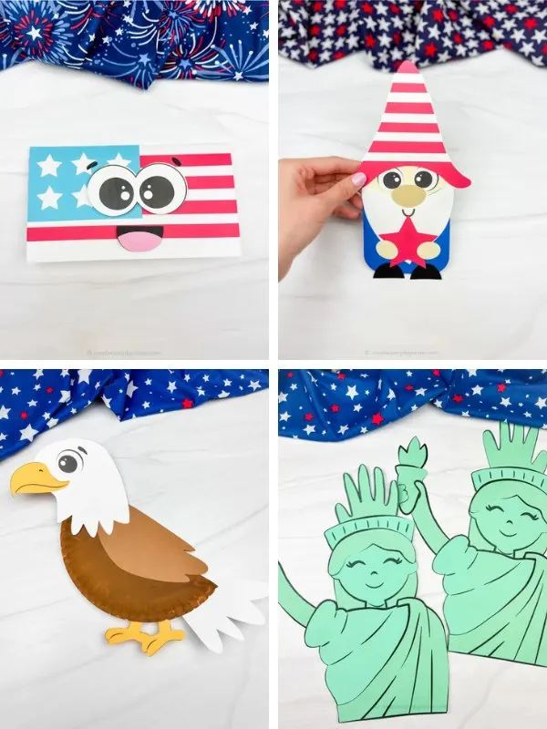 patriotic craft ideas image collage