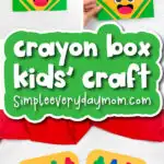 crayon box craft for kids cover image