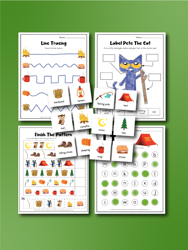 Pete The Cat Printable Activities Pete The Cat Printable Activities