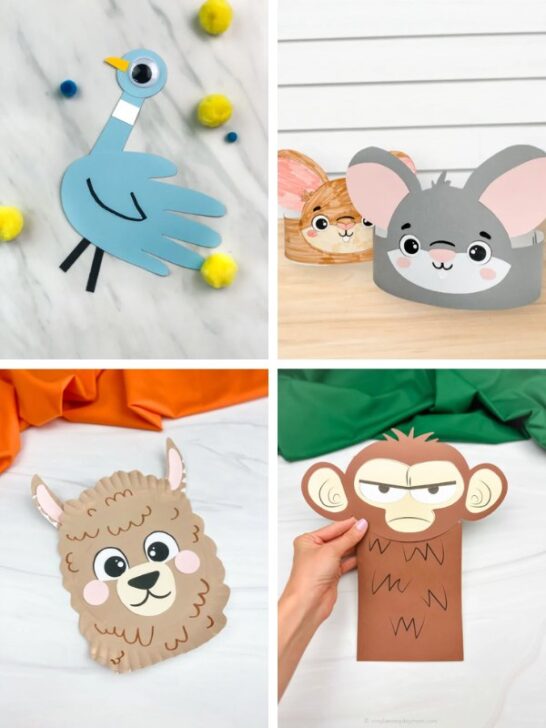Pete The Cat Headband Craft [Free Template]