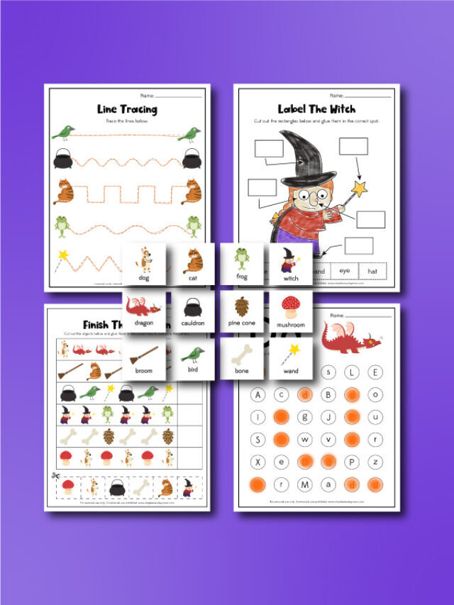Room On The Broom Worksheets For Kids [Free Printables] Story