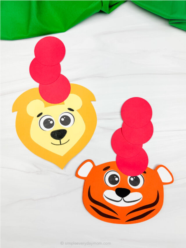 10 Apples Up On Top Craft For Kids W/Template Story