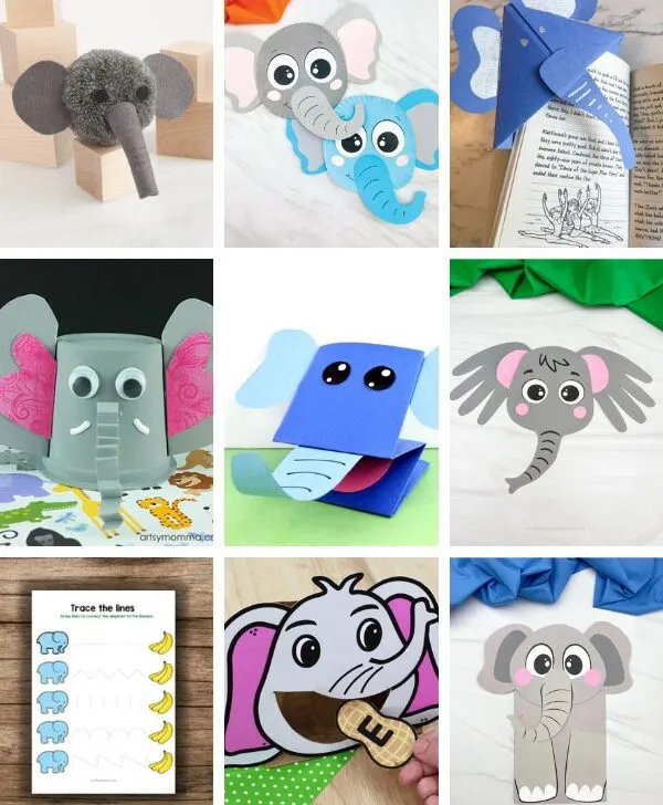 elephant day activities for kids image