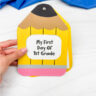 First Day Of School Printable Book For Kids [Free Template]