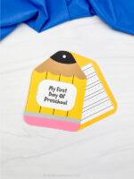 First Day Of School Printable Book For Kids [Free Template]