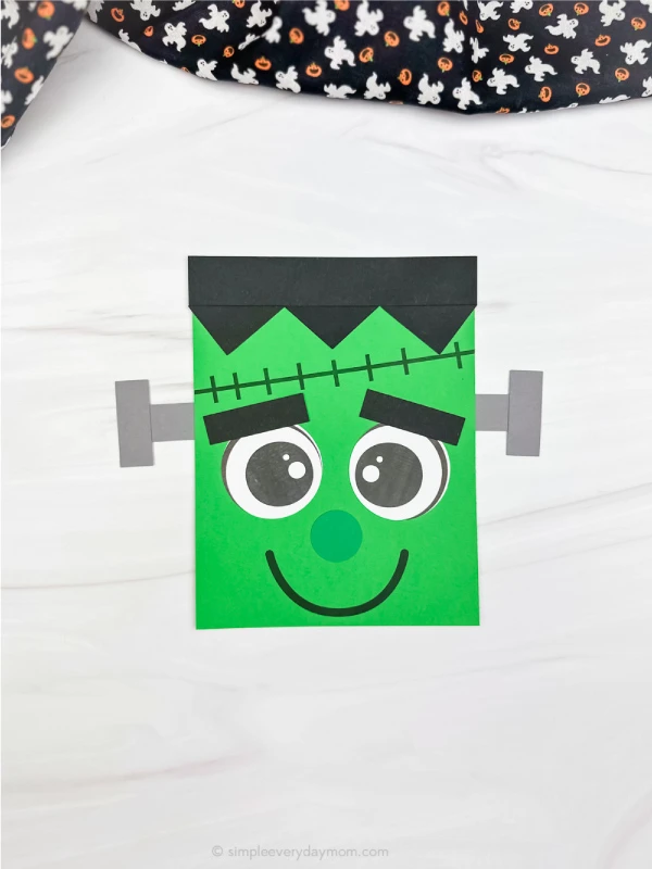 single image of Frankenstein shape craft finished