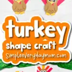 shape turkey craft cover image