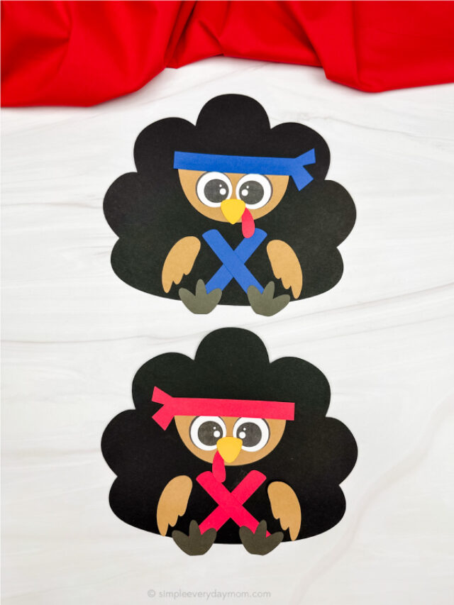 two examples of turkey ninja