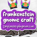 Frankenstein gnome craft cover image