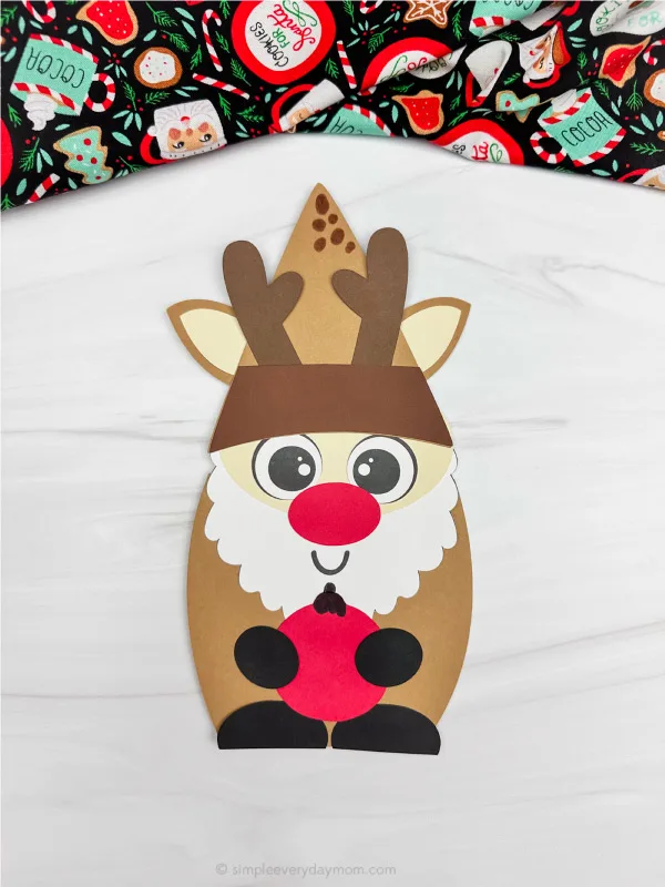 single example of reindeer gnome craft