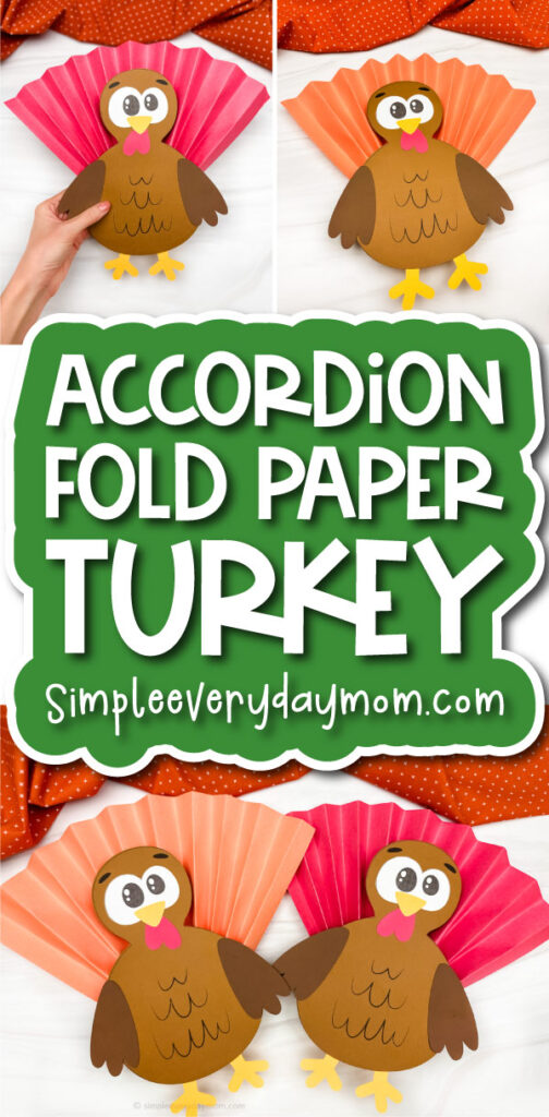 accordion turkey craft cover image
