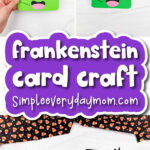 Frankenstein card craft cover image