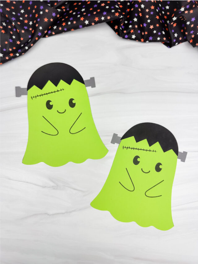 two side by side examples of Frankenstein ghost craft