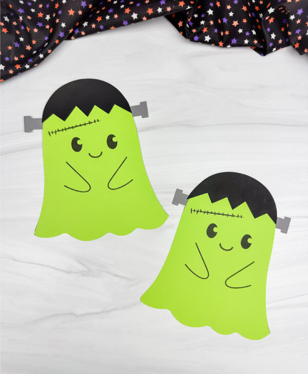 two side by side examples of Frankenstein ghost craft