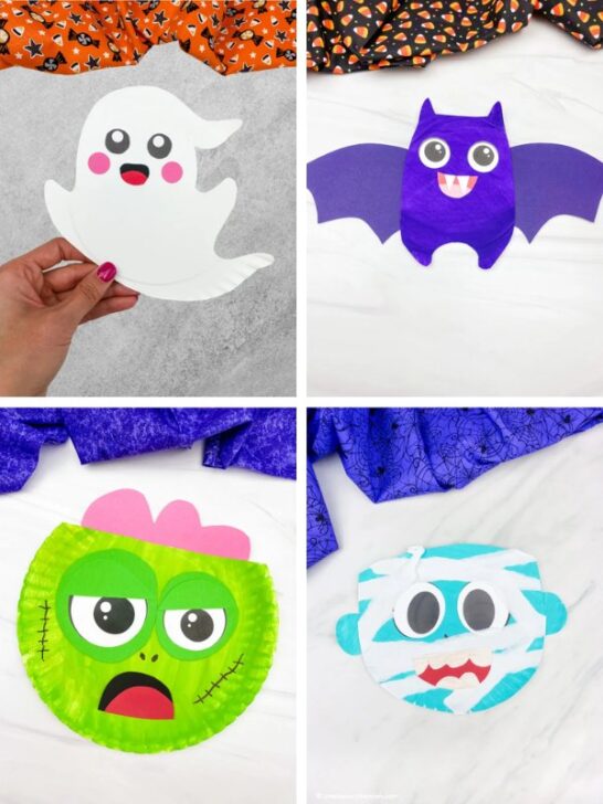 24 Festive Holiday Paper Plate Crafts For Kids [Free Templates]