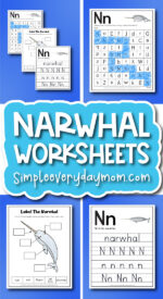 Free Printable Narwhal Worksheets For Kids