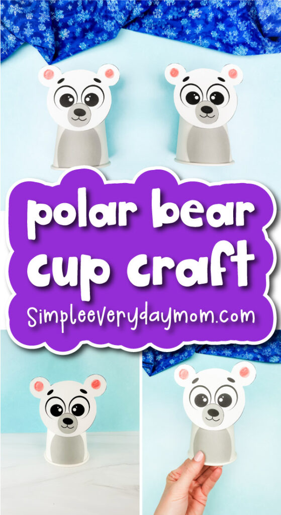 polar bear paper cup craft cover image