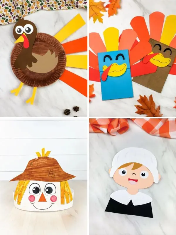 Thanksgiving Easy Craft Collage