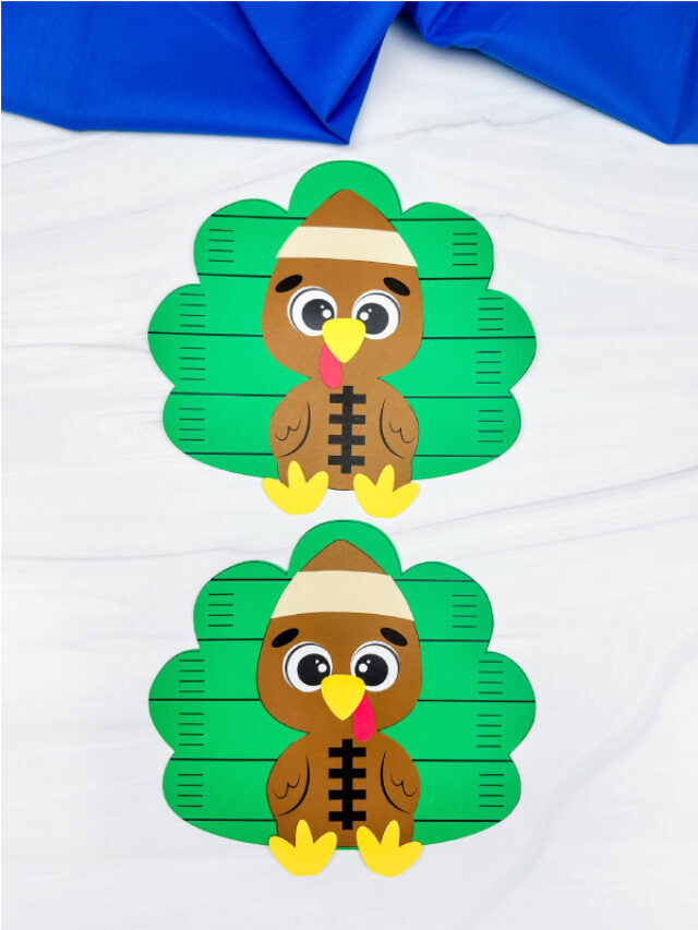 Football Turkey Disguise For Kids [Free Template] Story