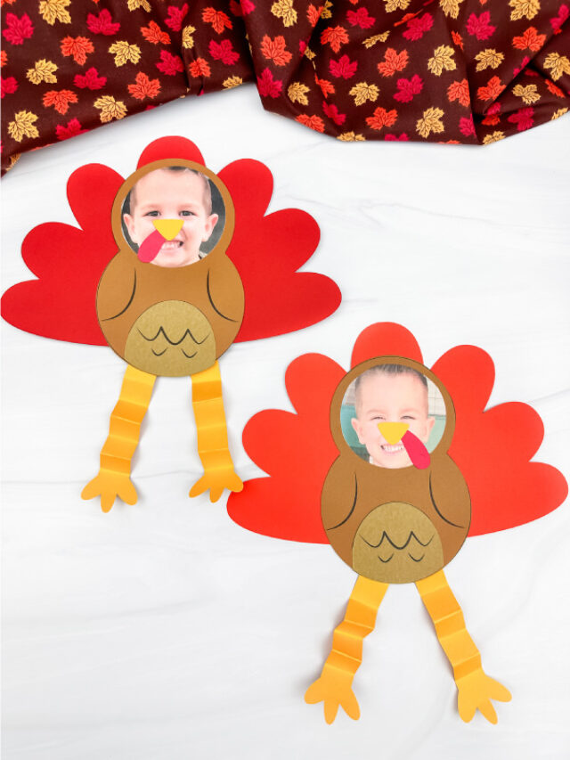 double image of photo turkey craft