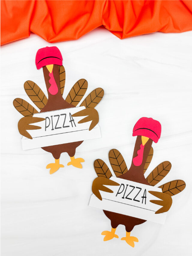 Fun Turkey Trouble Craft For Kids W/Printable Template Story