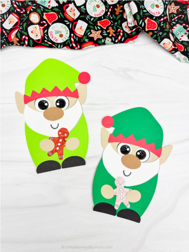 Elf Gnome Craft For Kids [Free Template] Story