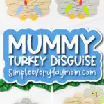disguise a turkey mummy pinterest image