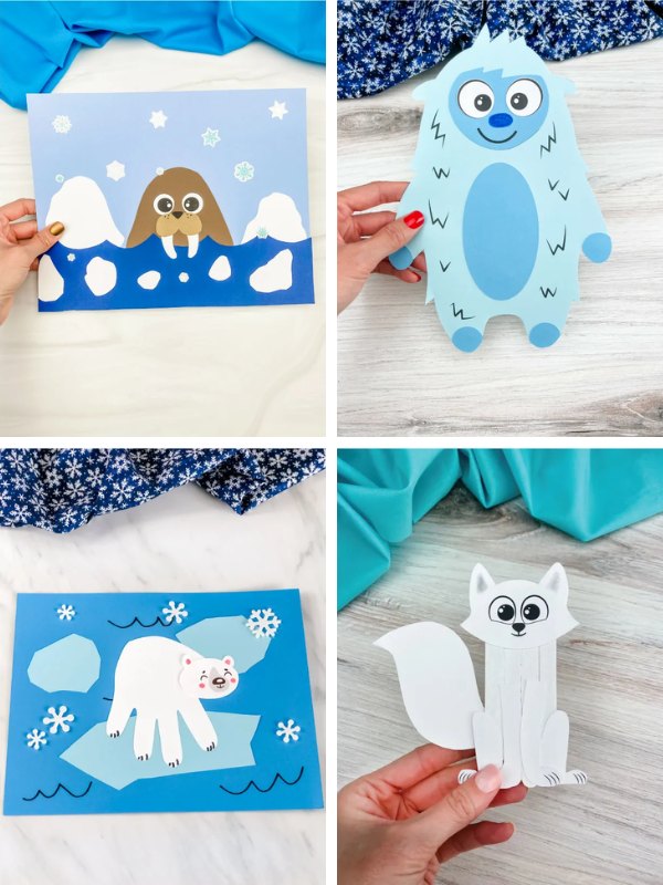 winter animals craft ideas
