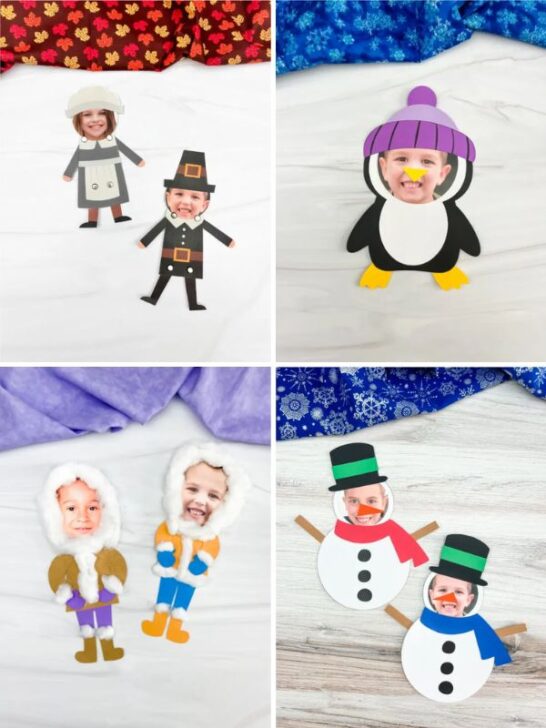 19 Fun & Easy Photo Crafts for Kids W/Templates 19 Fun & Easy Photo Crafts for Kids W/Templates