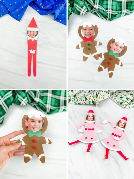 19 Fun &amp; Easy Photo Crafts for Kids W/Templates