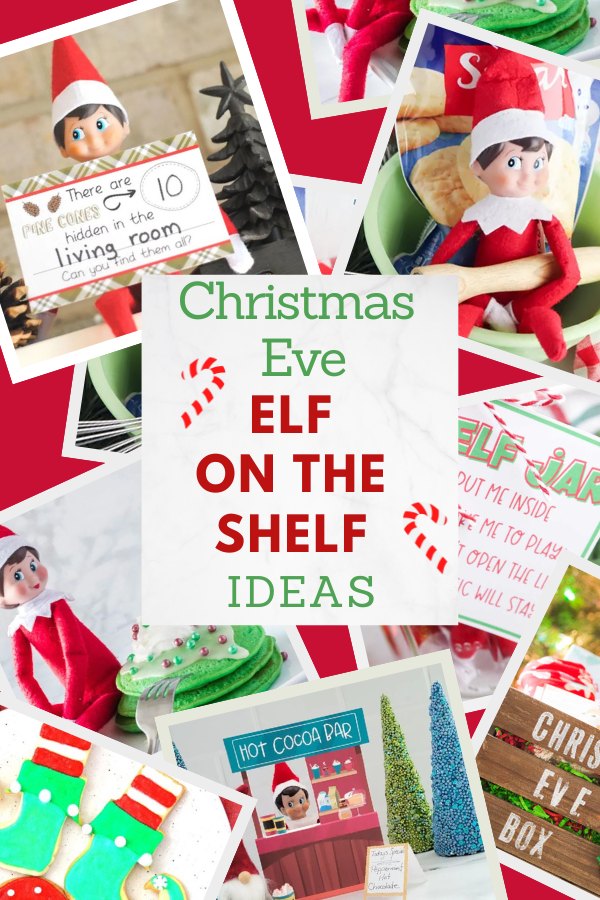 christmas eve elf on the shelf cover image