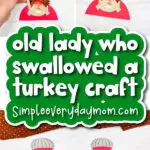Old lady who swallowed a turkey cover image