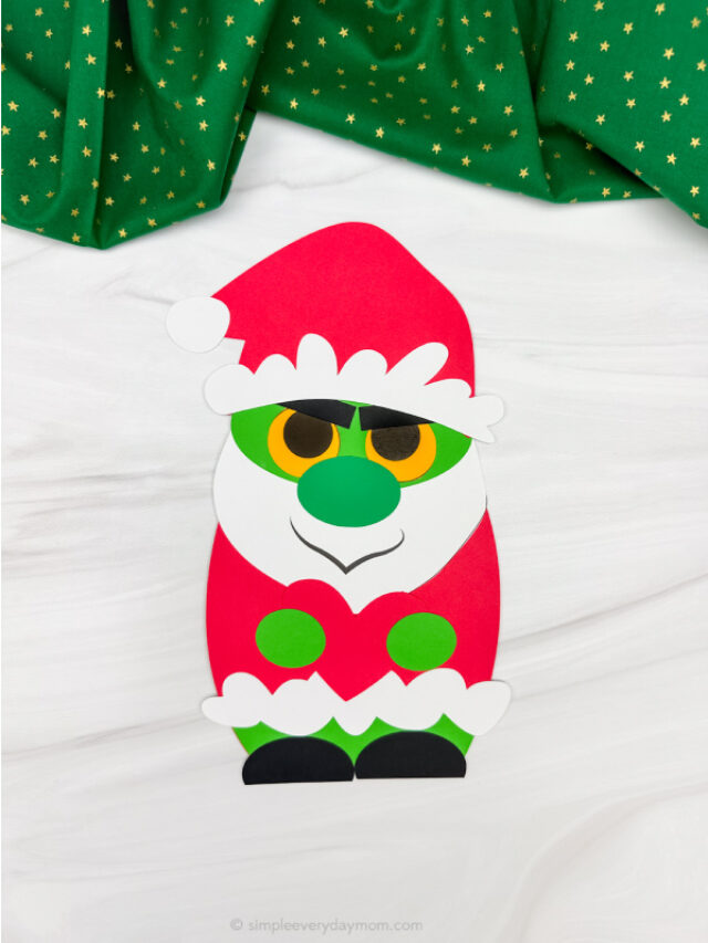 solo photo of grinch gnome craft