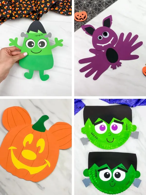 halloween craft ideas collage