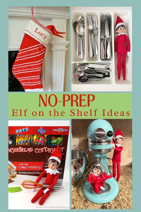 no prep elf on the shelf cover image