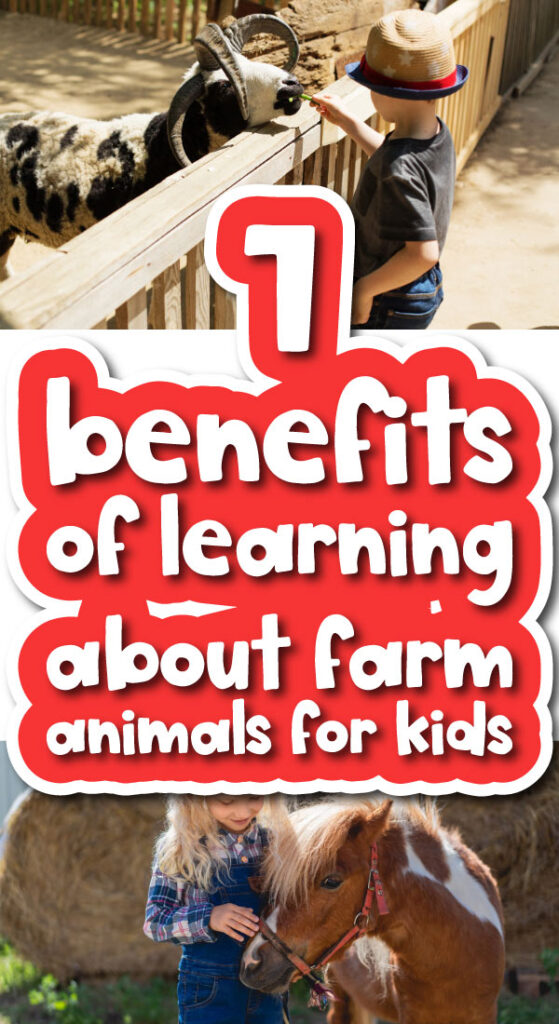 benefits of learning about farm animal for kids cover image