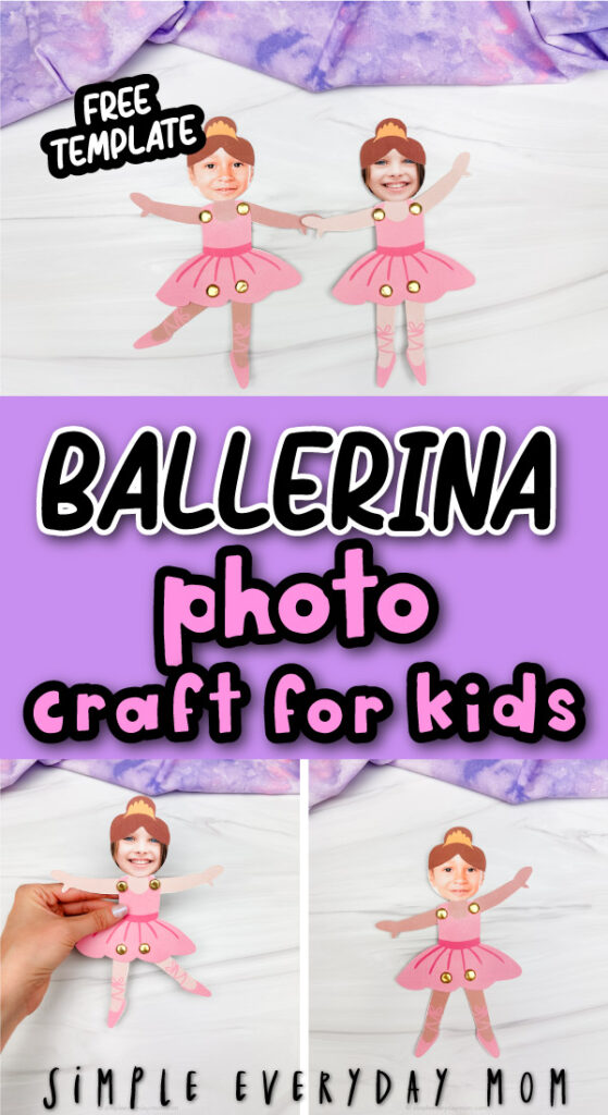 ballerina photo craft cover image
