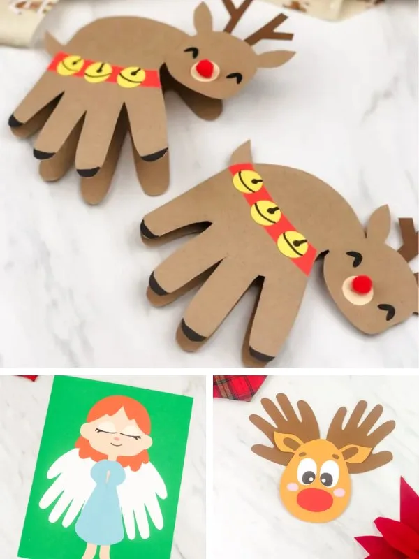 Christmas crafts ideas collage