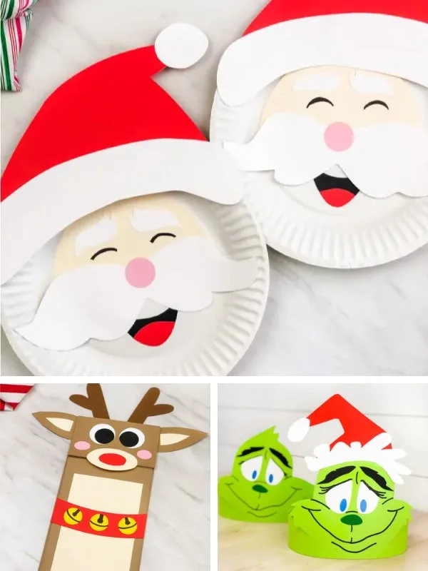 Christmas crafts ideas collage