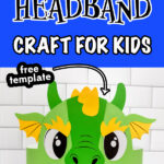 dragon headband pinterest image