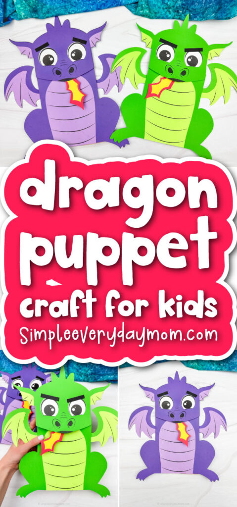 dragon puppet craft cover image
