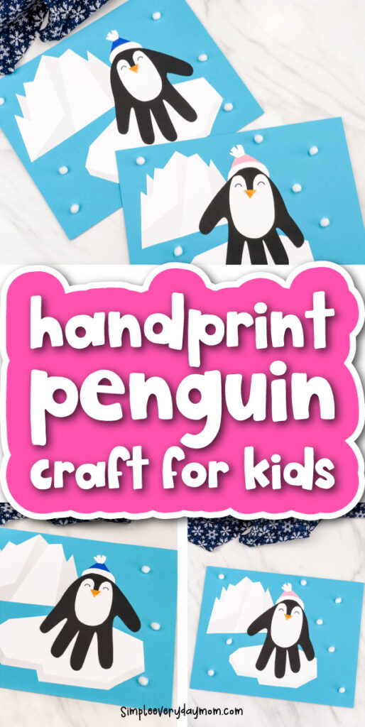 handprint penguin cover image